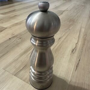 Peugeot 32470 Paris Chef u'Select Stainless Steel 7" Pepper Mill Stainless Steel
